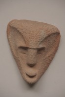 Originálna kamenná socha,Zeolit Tvár- kamenná soška